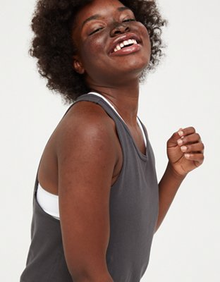Женские топы Aerie OFFLINE Raw Cut Tank Top