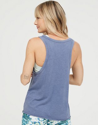 OFFLINE By Aerie Burnout Voop Tank Top