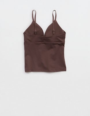OFFLINE By Aerie The Hugger Plunge Tank Top