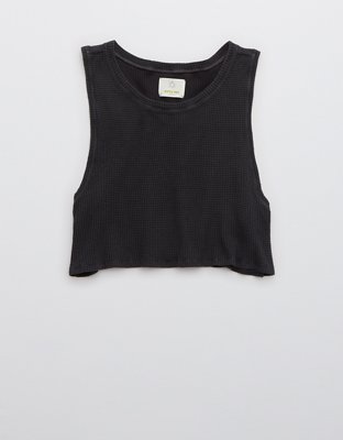 OFFLINE By Aerie Wow! Waffle Tank Top