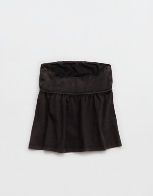 OFFLINE By Aerie OG Cotton Peplum Tube Top