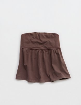 OFFLINE By Aerie OG Cotton Peplum Tube Top
