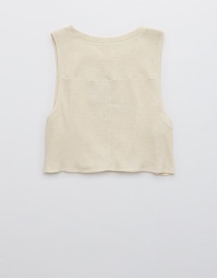 Женские топы Aerie OFFLINE By Aerie Wow! Waffle Tank Top — фото 4