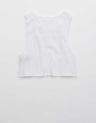 OFFLINE By Aerie Wow! Waffle Tank Top