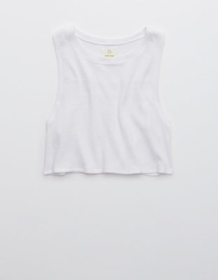 OFFLINE By Aerie Wow! Waffle Tank Top