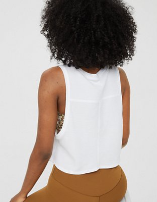 OFFLINE By Aerie Wow! Waffle Tank Top