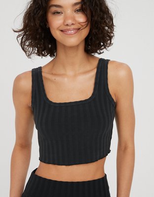 Женские топы Aerie OFFLINE By Aerie OG Groove Crop Top — фото 5