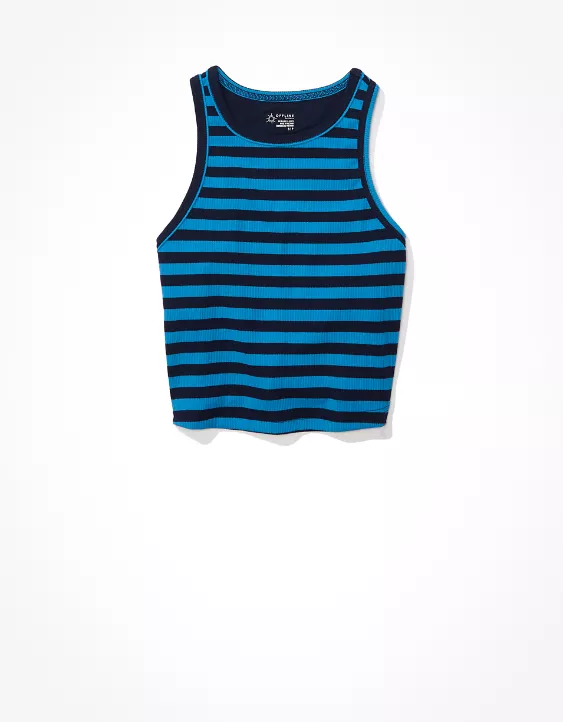 OFFLINE By Aerie Ribbed Racerback Tank Top