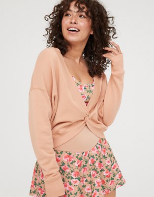 Aerie twist sale back sweater