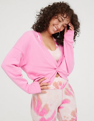 Женские худи Aerie OFFLINE Twist Back Sweatshirt — фото 5