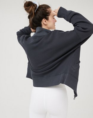 OFFLINE Full Zip Oversized Sweatshirt