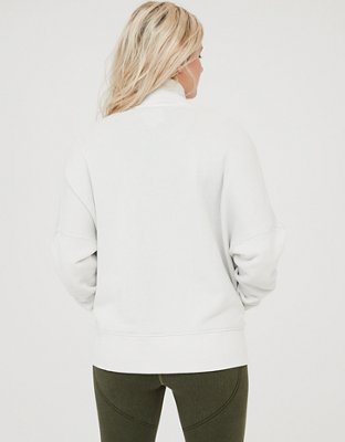 Женские худи Aerie OFFLINE Full Zip Oversized Sweatshirt — фото 2