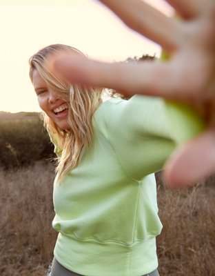 OFFLINE OTT Fleece Cropped Hoodie