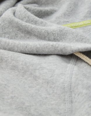 Женские худи Aerie OFFLINE By Aerie Full Zip Cropped — фото 4