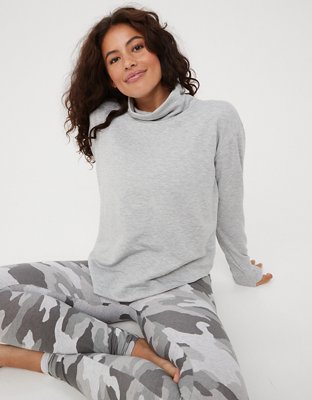 OFFLINE By Aerie OTT Fleece con cuello alto