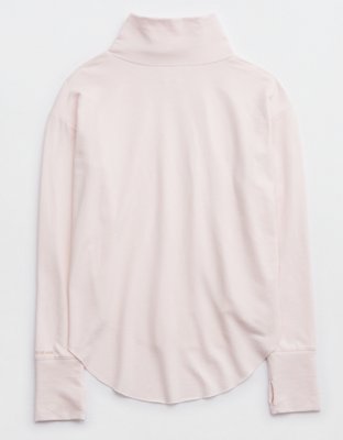 Женские свитеры Aerie OFFLINE By Aerie OTT Mock Neck Fleece — фото 4