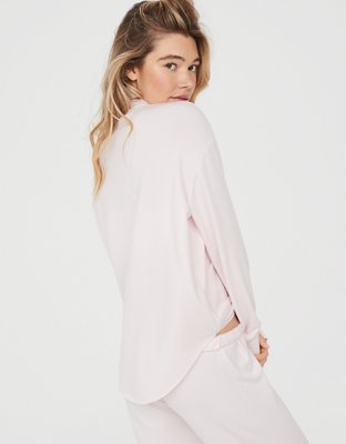 Женские свитеры Aerie OFFLINE By Aerie OTT Mock Neck Fleece — фото 2