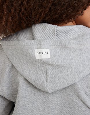 OFFLINE By Aerie Coffee Run Full Zip Sweatshirt
