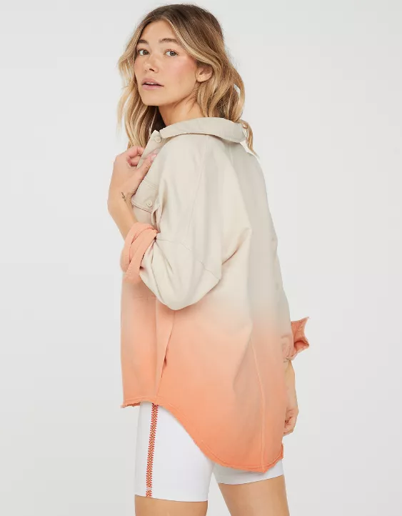 OFFLINE By Aerie Throw-Back Shacket