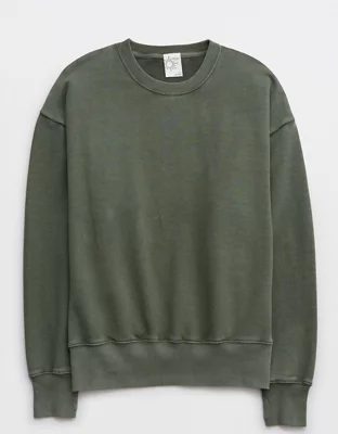 OFFLINE By Aerie Throw-back Oversized Fleece Crew