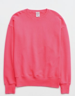 Женские свитеры Aerie OFFLINE By Aerie Throw-Back Oversized Fleece Crew — фото 4