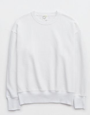 OFFLINE By Aerie Throw-Back Oversized Fleece Crew