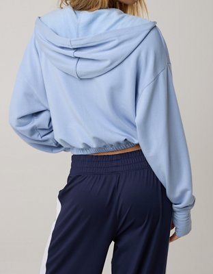 OFFLINE By Aerie OTT Cropped Full Zip Sweatshirt