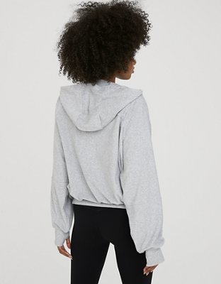 OFFLINE By Aerie Summer Lights Terry Full Zip Sweatshirt