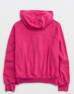 Женские худи Aerie OFFLINE By Aerie Summer Lights Terry Full Zip Sweatshirt — фото 4