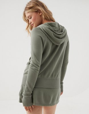 OFFLINE By Aerie Terry Full Zip Sweatshirt