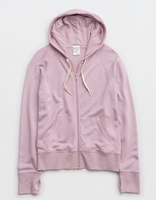 Женские худи Aerie OFFLINE By Aerie Terry Full Zip Sweatshirt — фото 4