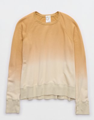 OFFLINE By Aerie Sweatshirt de Felpa de Modal con Cuello Redondo