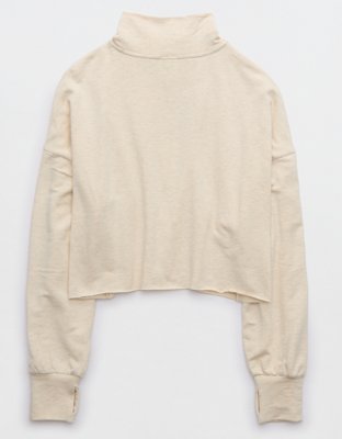 OFFLINE By Aerie OTT Fleece Quarter Zip Sweatshirt
