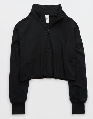 OFFLINE By Aerie OTT Fleece Quarter Zip Sweatshirt