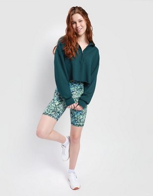 OFFLINE By Aerie OTT Sweatshirt de fleece con cierre de un cuarto