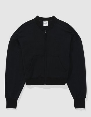 Aerie Chamarra de Aviador con Cierre Completo
