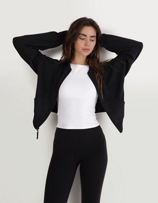 Aerie Chamarra de Aviador con Cierre Completo