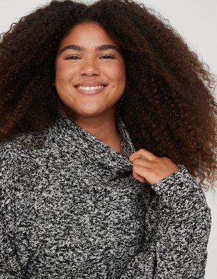 OFFLINE By Aerie Chillside Quarter Zip Sweater