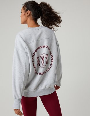 OFFLINE By Aerie Cloud Fleece Oversized Crewneck