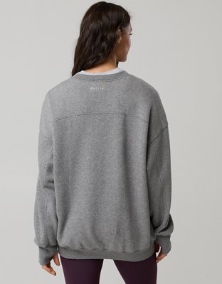 OFFLINE By Aerie Cloud Fleece Oversized Crewneck