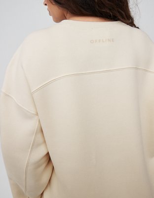 OFFLINE By Aerie Cloud Fleece Oversized Crewneck