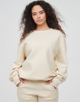 OFFLINE By Aerie Cloud Fleece Oversized Crewneck