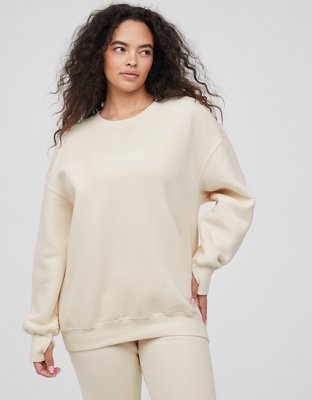 OFFLINE By Aerie Cloud Fleece Oversized Crewneck