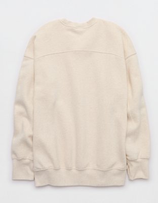OFFLINE By Aerie Cloud Fleece Oversized Crewneck