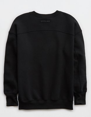 OFFLINE By Aerie Cloud Fleece Oversized Crewneck
