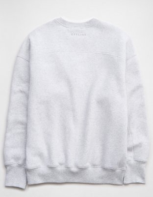 OFFLINE By Aerie Cloud Fleece Oversized Crewneck
