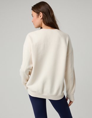 OFFLINE By Aerie Cloud Fleece Oversized Crewneck Sweatshirt