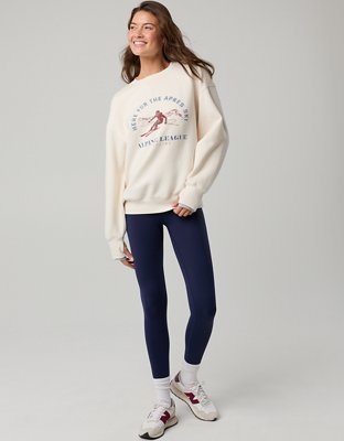 OFFLINE By Aerie Cloud Fleece Oversized Crewneck Sweatshirt