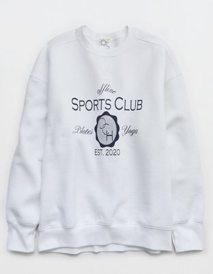 OFFLINE By Aerie Cloud Fleece Oversized Crewneck Sweatshirt