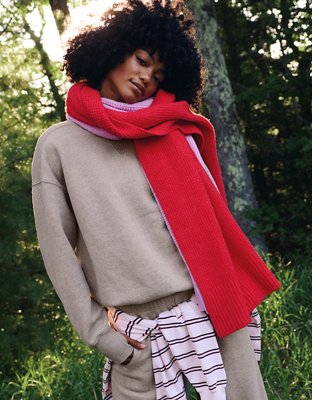 OFFLINE By Aerie Cloud Fleece Oversized Crewneck Sweatshirt